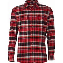 Redhead Brawny Flannel Long-Sleeve Shirt For Men - True Red - M