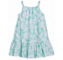 Okie Dokie Toddler & Little Girls Sleeveless Drop Waist Dress | Blue | Regular 6X | Dresses Drop Waist Dresses