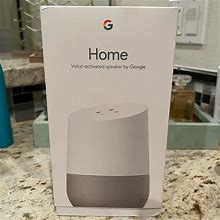 Google Other | Google Ga3a00417a14 Home Smart Assistant And Wireless Speaker | Color: White | Size: Os