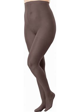 Plus Size Women's 2-Pack Sheer Tights By Comfort Choice In Dark Coffee (Size C/D)