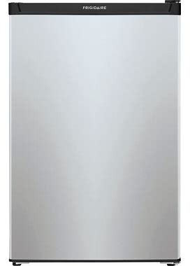 Frigidaire - 4.5 Cu. Ft. Mini Fridge With Top Freezer - Silver