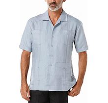 Cubavera Men's Short Sleeve Traditional Cuban Camp Guayabera Shirt