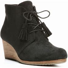 Dr. Scholl's Dakota Women's Wedge Ankle Boots, Size: 8, Black