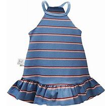 Girl's Dress Toddler Kids Baby Girls Daisy Slip Dress Stripe Beach Dress Clothes Dance Casual Dresses 3-4Y