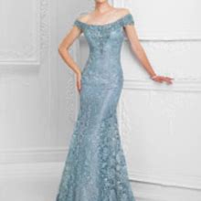 Ivonne D Dresses | Ivonne D Blue Mob Gown | Color: Blue | Size: 8
