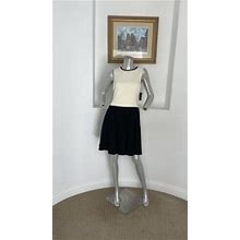 $155, Ralph Lauren "Manio" Dress Cream/Black Size 4