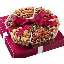 Nut Haven Holiday Nuts Gift Basket Fresh Sweet Salty Dry Roasted Gourmet Nuts Gift Basket