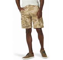 Wrangler Men's And Big Men's 10" Relaxed Fit Cargo Shorts With Stretch