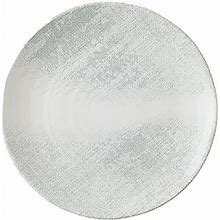 Dudson FP194 The Maker's Collection 9" Round Maker's Plate - Ceramic, Jute Grey, Gray