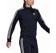 Adidas Women's 3-Stripe Tricot Track Jacket, Xs-4X - Navy - Size XS