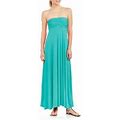 Concepts Women's 8 in 1 Teal Maxi Dress Size 2X Xxl