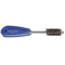 Schaefer Brush Plumbing Brush: Teardrop Handle, Stainless Steel Bristle, Silver, 0.81 in Brush Dia Model: 00947-1GS