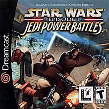 Star Wars Episode I Jedi Power Battles - Dreamcast Game At Retro Vgames
