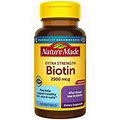 Nature Made Extra Strength Biotin 2500 Mcg, Dietary Supplement For Healthy Hair,