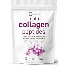 Micro Ingredients Hydrolyzed Collagen Peptides, 2 Lb