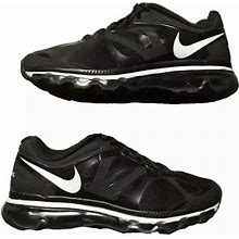 NIKE AIR MAX 360 PREMIUM RUNNING SHOES BLACK ANTHRACITE/WHITE (GS) SIZE 4.5Y