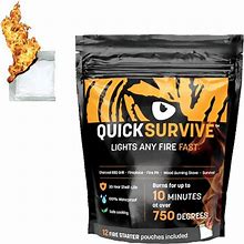 Quicksurvive QS12 Fire Starter 12 Pack