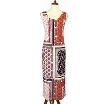 Isaac Mizrahi York Maxi Dress 6 S Small Resortwear Sundress Summer