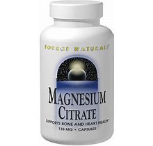 Magnesium Citrate 133Mg, 90 Capsules, Source Naturals
