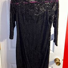 FOREVER 21 Lace Dress - New Women | Color: Black | Size: L