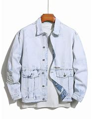 Image result for Men's Denim Jacket Outfits