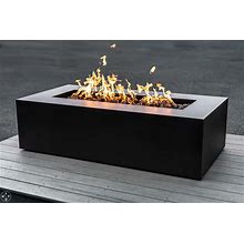 Olympic Steel Fire Table - 67" Black Diamond - FAST SHIP By Montana Fire Pits