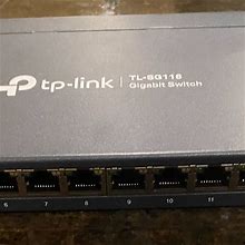 Tp-Link Networking | Tp-Link 16 Port Gigabit Ethernet Network Switch, Desktop/ Wall-Mount, Fanless, S | Color: Black | Size: Os