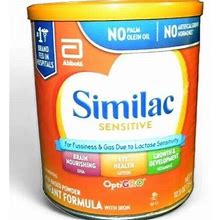 Similac Sensitive Optigro Infant Formula 12.5Oz