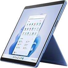 Microsoft Surface Pro 9 13" Tablet, Intel Core I5-1235U Evo, 8GB Memory, Wifi, 256GB SSD, Windows 11 Home, Sapphire (QEZ-00035)