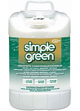 Simple Green, SMP13006, Industrial Cleaner/Degreaser, 1 / Each, White, 5 Gallons (Pack Of 1)