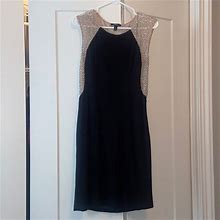 Msk Dresses | Black Dress | Color: Black/Cream | Size: 6