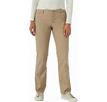 Lee Women's Petite Wrinkle Free Relaxed Fit Straight Leg Pant