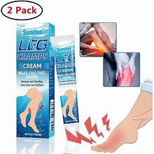 2 Pack Relaxing Leg Cream Deep Penetrating Topical For Pain And Restless Leg Syndrome Relief Soothe Cramping Discomfort And Tossing