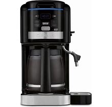 Cuisinart Automatic Grind And Brew Coffee Maker, 12 Cup, Black