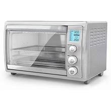 Black & Decker Crisp'n Bake Air Fry Countertop Oven With No Preheat, Silver