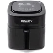 Nuwave Brio 8Qt Digital Air Fryer W/ Probe, Black, 8 Quart