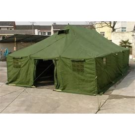 Four Season Outdoor High Quality Canvas Steel Army Military Camping Tent