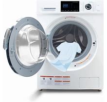 24" Washer And Dryer Combo, 2.7 Cu. Ft Ventless Washer Dryer Combo