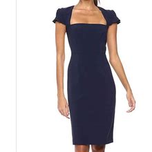 Lark & Ro Dresses | New With Tags! Lark & Ro Navy Sheath Dress Sz 6 | Color: Blue | Size: 6
