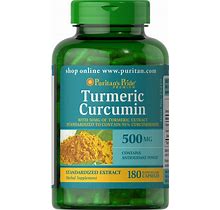 Puritan's Pride Turmeric Curcumin 500 Mg-180 Capsules