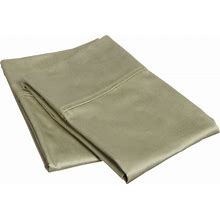 800-Thread-Count Pillowcases, Premium Long-Staple Cotton, Standard, Sage, Green, Pillowcases & Shams, By Blue Nile Mills
