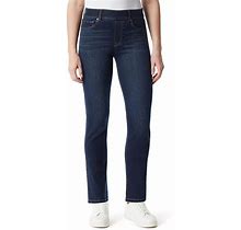 Petite Gloria Vanderbilt Shape Effect Pull-On Jeans, Women's, Size: 10 Petite, Dark Blue