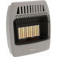 Comfort Glow 18,000 BTU Vent Free Natural Gas Infrared Plaque Gas Wall Heater