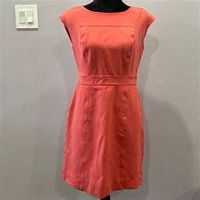 Loft Dresses | Cocktail Dress | Color: Orange | Size: 4