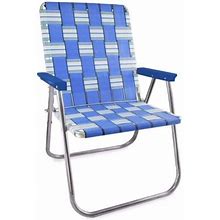 Lawn Chair USA American Made Folding Lightweight Aluminum Webbing Chair