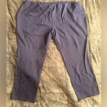 Ralph Lauren Pants & Jumpsuits | Lauren Ralph Lauren - Navy Blue Pull On Dress Chino Trouser Pants Sz 2X | Color: Blue | Size: 2X