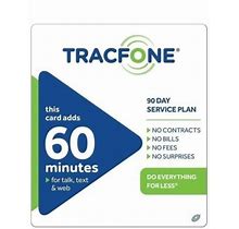 Tracfone $19.99 Refill -- 60 Minutes / 90 Days.Direct Refill