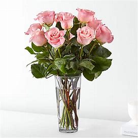 FTD Flower Delivery | Long Stem Pink Rose Bouquet | Rose | Pink