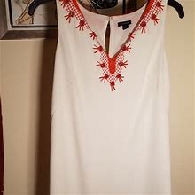 Ann Taylor Dresses | Ann Taylor Size 0 Off Dress | Color: White | Size: 0