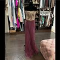 Monique Lhuillier Dresses | Monique Lhuillier Beaded Gown | Color: Purple | Size: 10